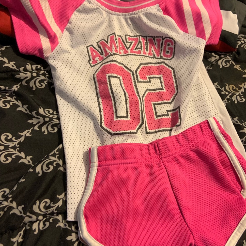 Shirt and set girls clothes